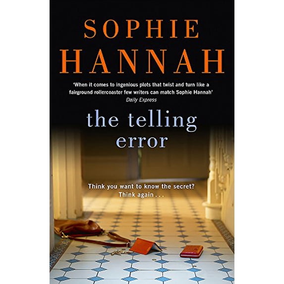 Pre-Owned The Telling Error: Culver Valley Crime Book 9 Hardcover