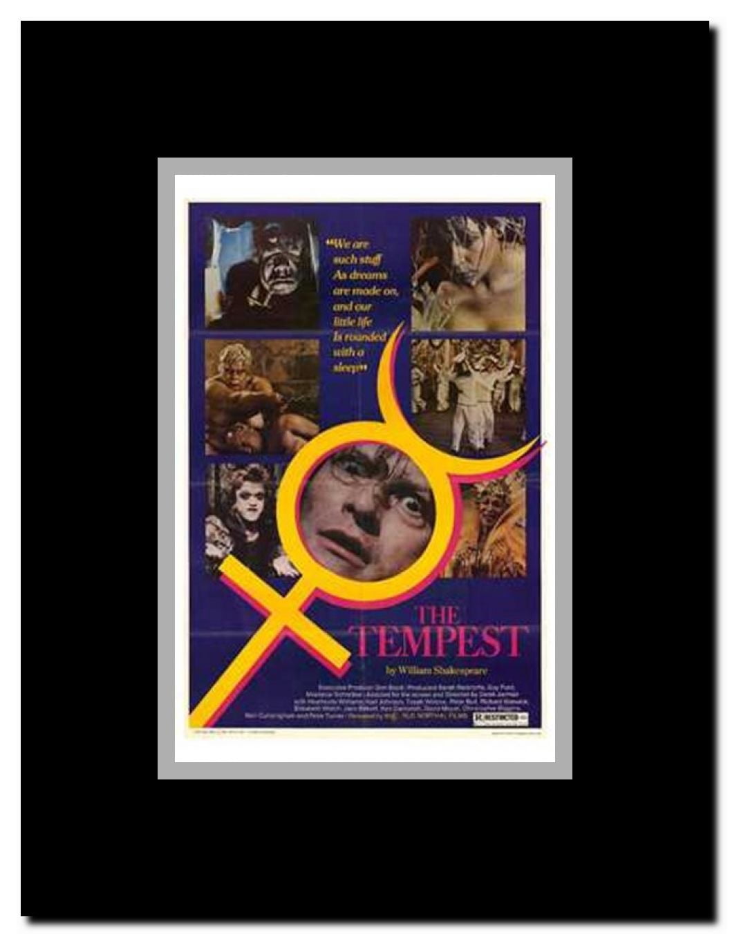 The Tempest Framed Movie Poster