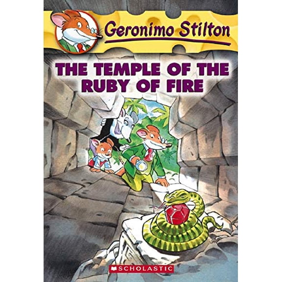 Pre-Owned The Temple of the Ruby of Fire (Geronimo Stilton #14) Paperback
