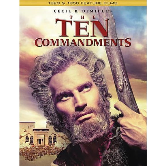 The Ten Commandments (1923 and 1956) (Blu-ray)
