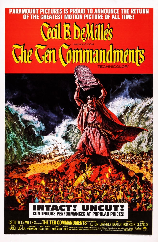The Ten Commandments 197 Canvas Art -  (11 x 17)