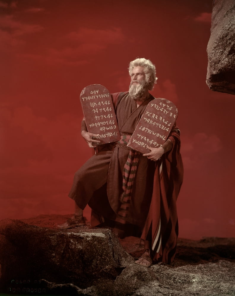 The Ten Commandments Canvas Art - (16 x 20)