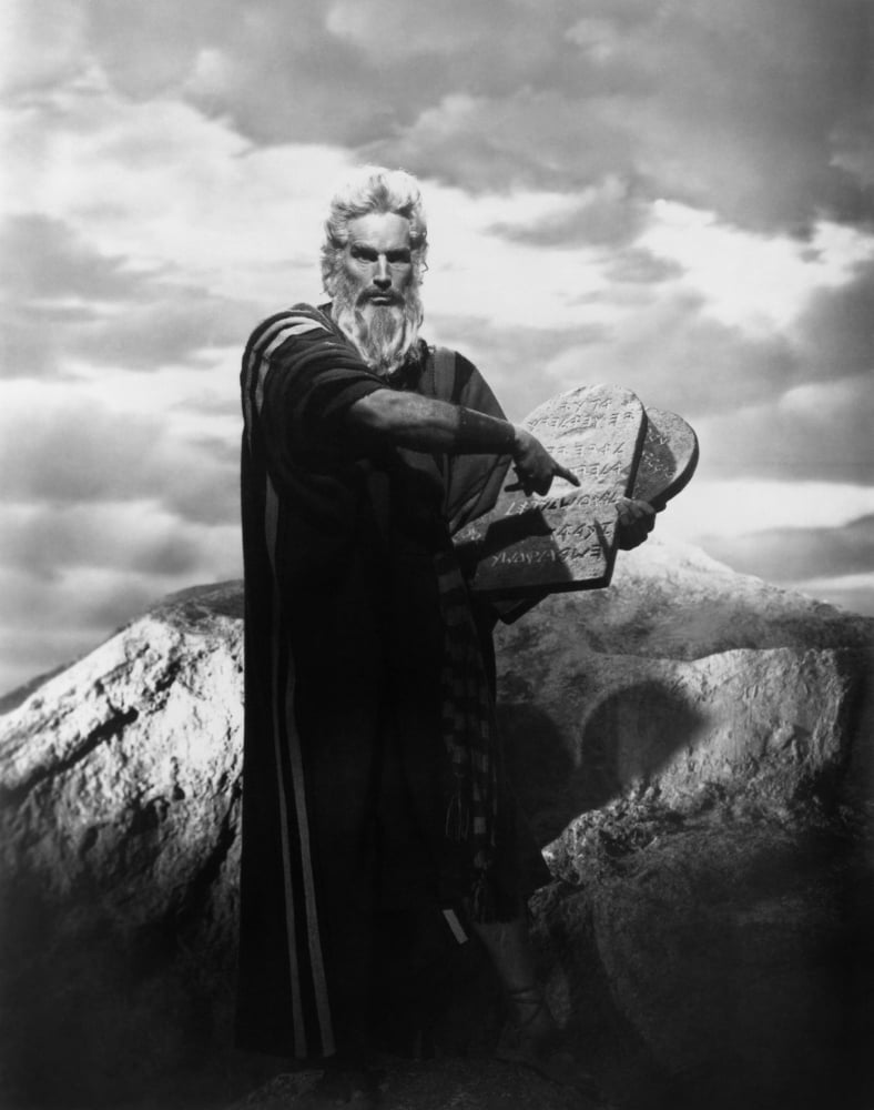 The Ten Commandments Canvas Art - (16 x 20)
