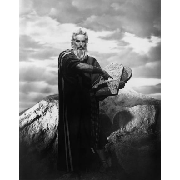 The Ten Commandments Canvas Art - (16 x 20)