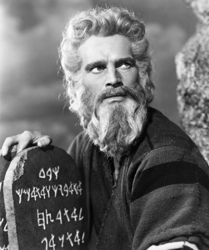 The Ten Commandments Canvas Art -  (16 x 20)