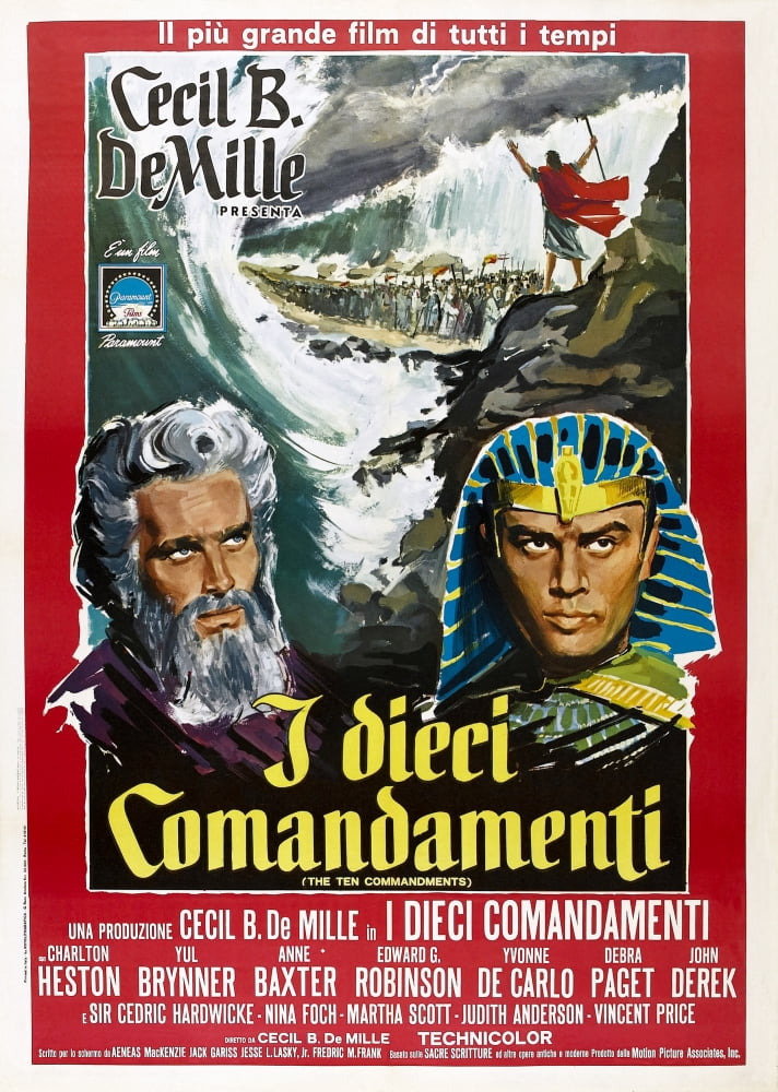 The Ten Commandments Canvas Art - (24 x 36)
