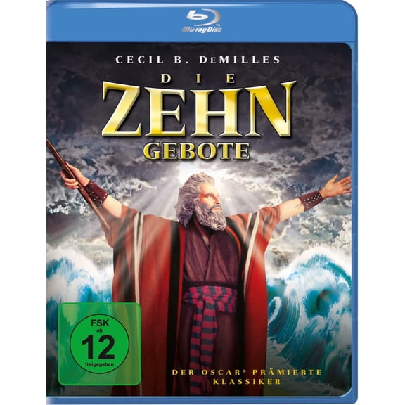 The Ten Commandments (Die zehn Gebote) Import [Blu-ray]