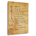 thumbnail image 1 of The Ten Commandments Exodus 20 1-17 Bible Scripture Wall Art Bible Poster Pictures Wall Bedroom Prints on Canvas Artwork Vertical Poster, 1 of 6