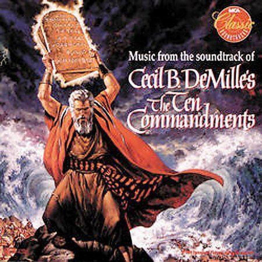 Pre-Owned - The Ten Commandments [Original Motion Picture Soundtrack] [MCA] by Elmer Bernstein (Composer/Conductor) (CD, Oct-1989, MCA)