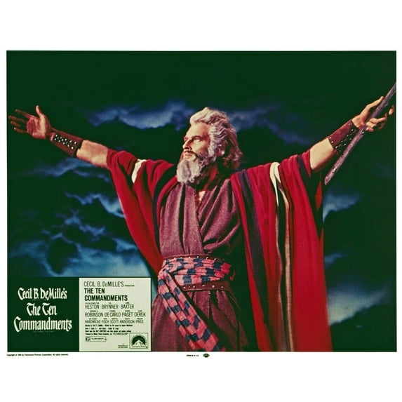The Ten Commandments Portrait (10 x 8)