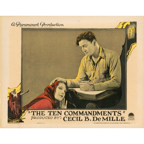 The Ten Commandments Still (10 x 8)
