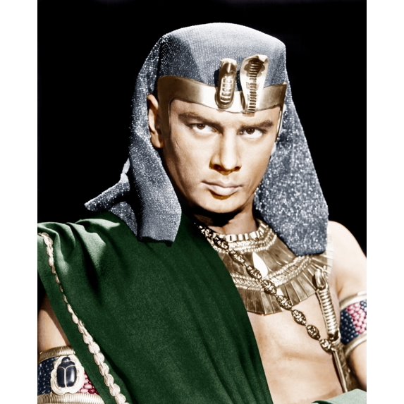 The Ten Commandments Yul Brynner 1956 Photo Print (16 x 20)