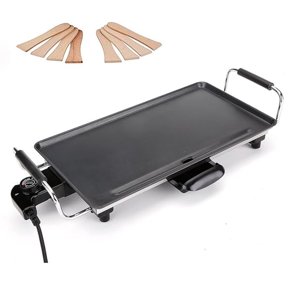 The Teppantastic Electric Grill | Tabletop BBQ with large non-stick hot plate | From Jean Patrique