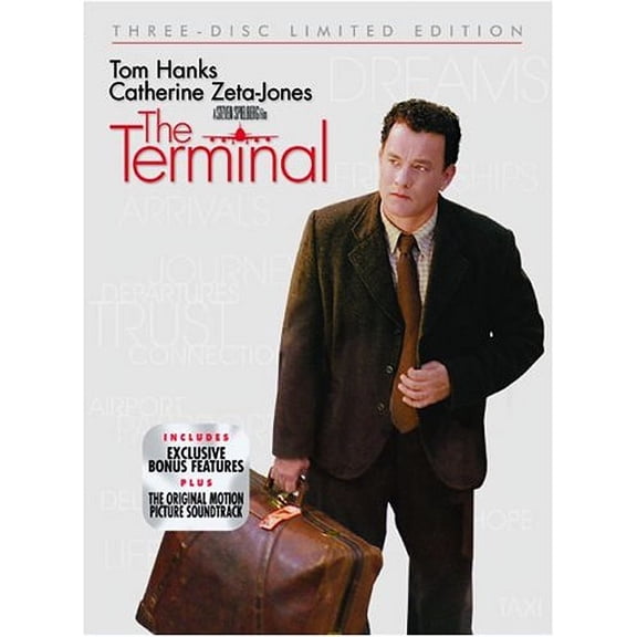 The Terminal [WS Limited Edition] [3 Discs] (DVD) directed by Steven Spielberg