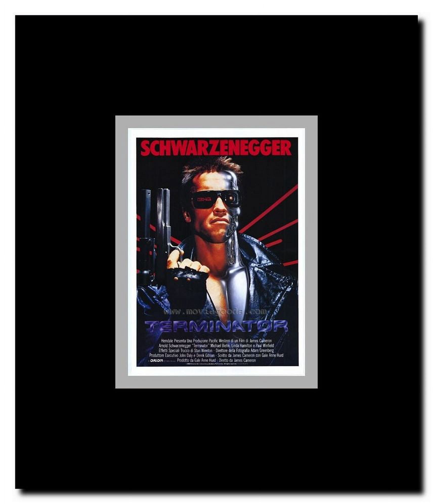 The Terminator - Foreign - style A Framed Movie Poster