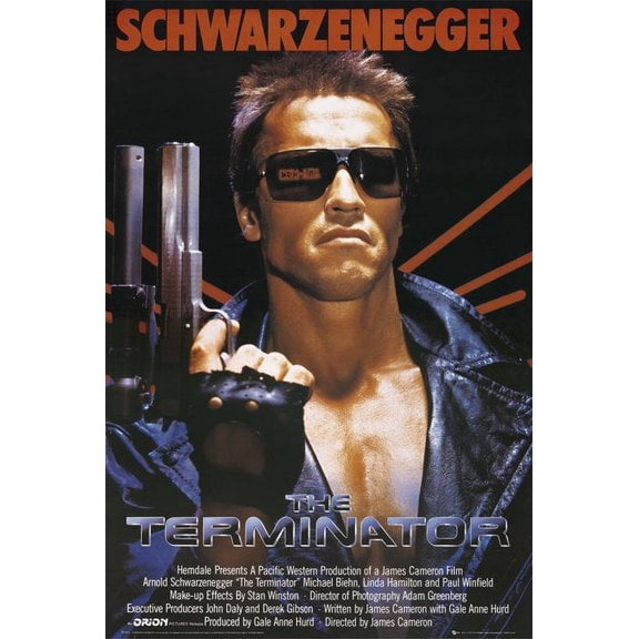 The Terminator One Sheet Laminated Poster (24 x 36)