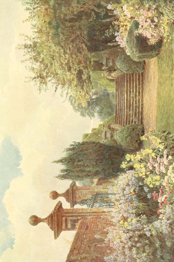 The Terrace Steps Canvas Art - George S Elgood (18 x 24)