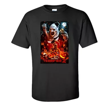 The Terrifier 2 T-Shirt Art the Clown Shirt Size S-XXXL