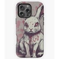 thumbnail image 1 of The Terrifying Harevolution Rabbit N7612 Phone Case for iPhone 17 16 15 14 13 12 11 Pro Max, 1 of 2