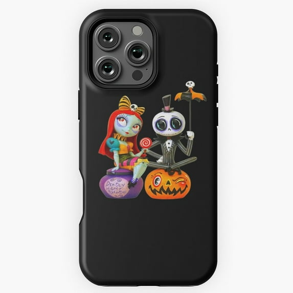 The Terror Before Christmas Jack Sally Phone Case for iPhone 16 15 14 13 12 11 Pro Max M5912491