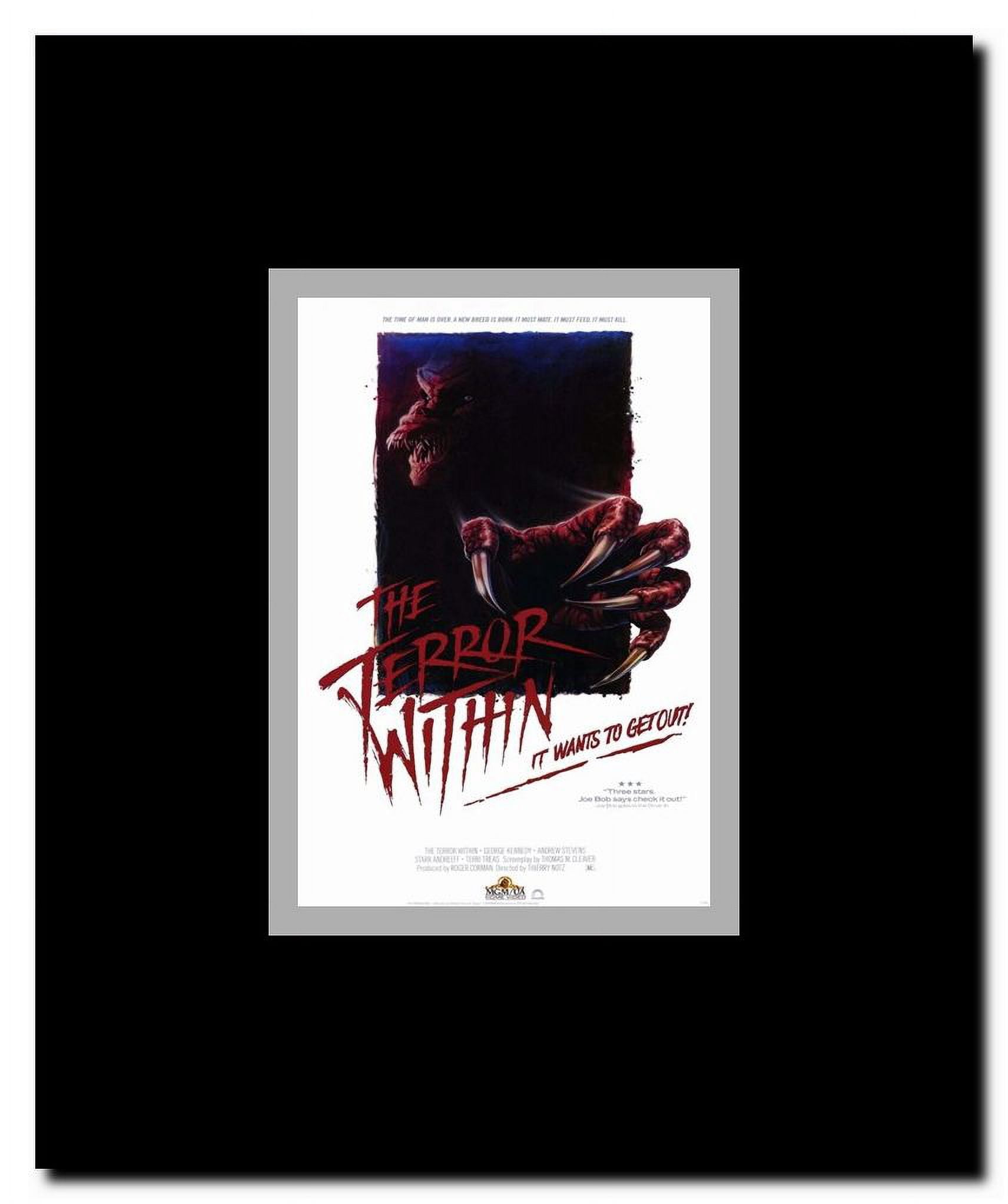 The Terror Within Framed Movie Poster