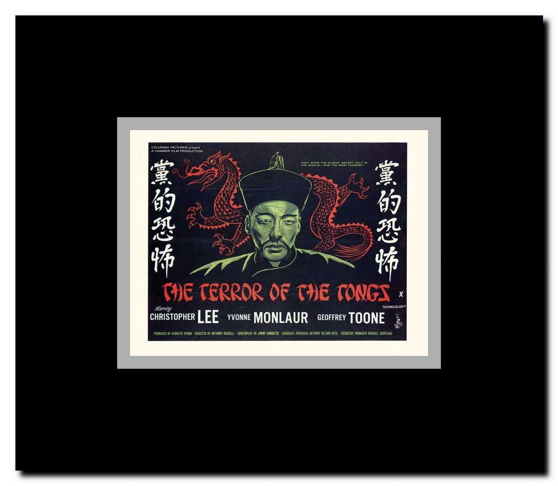 The Terror of the Tongs Framed Movie Poster
