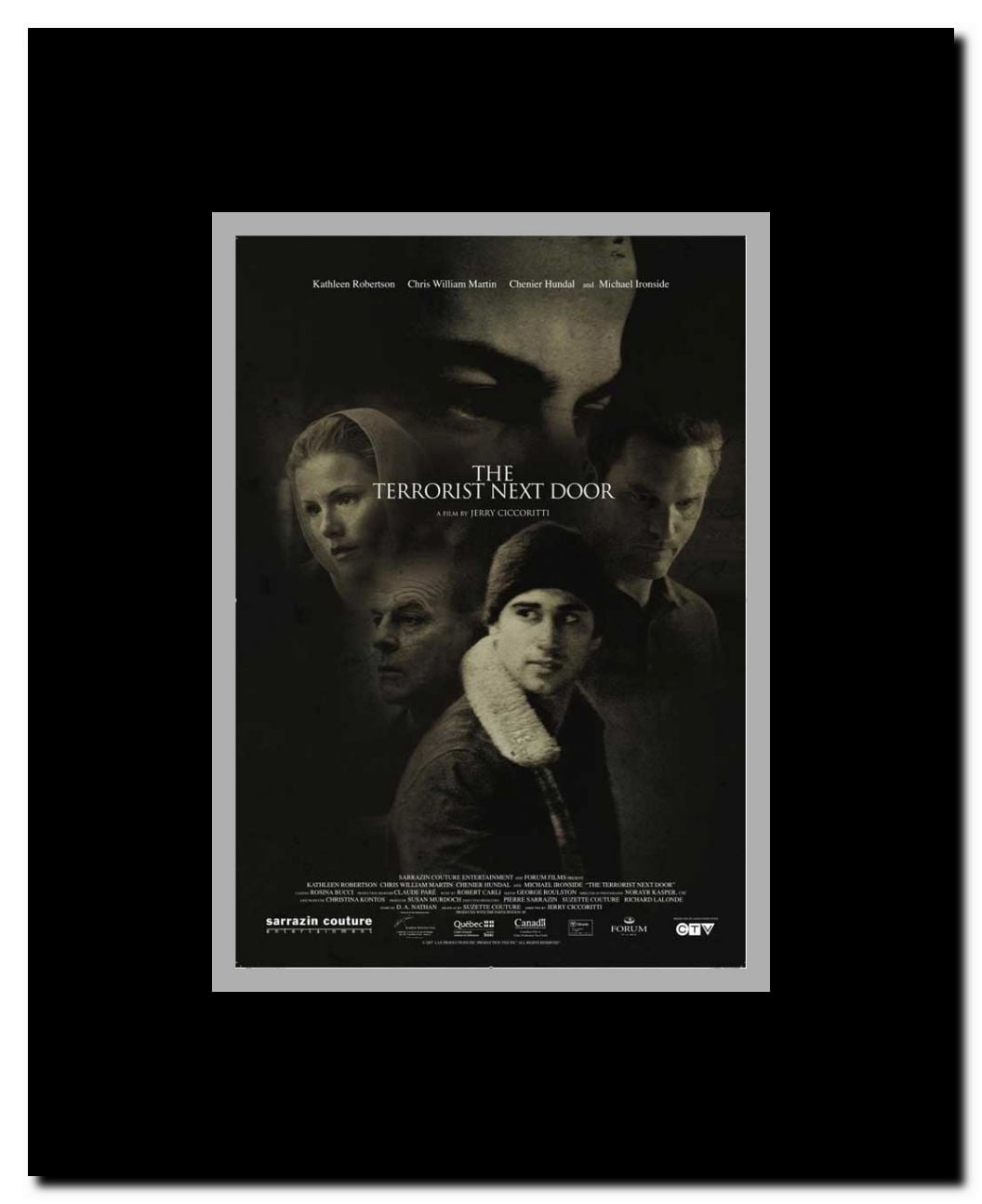 The Terrorist Next Door (TV) Framed Movie Poster