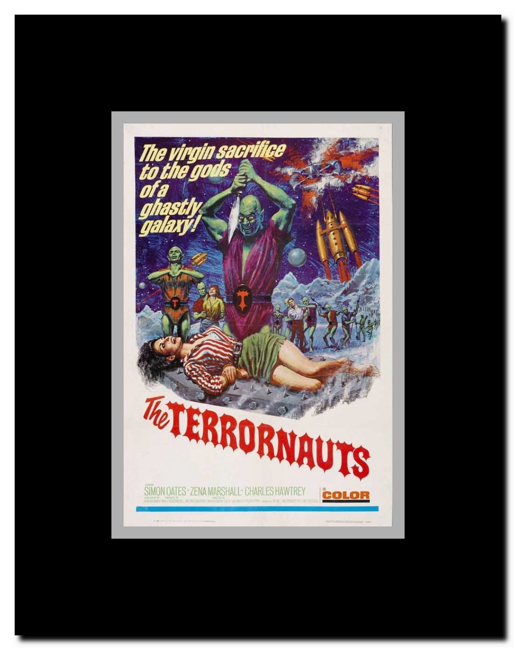 The Terrornauts Framed Movie Poster