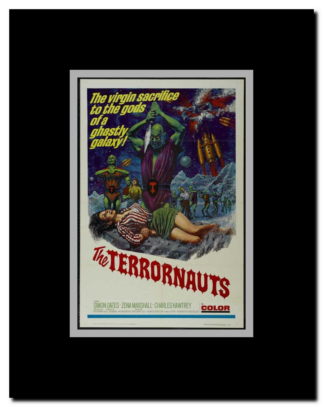 The Terrornauts Framed Movie Poster