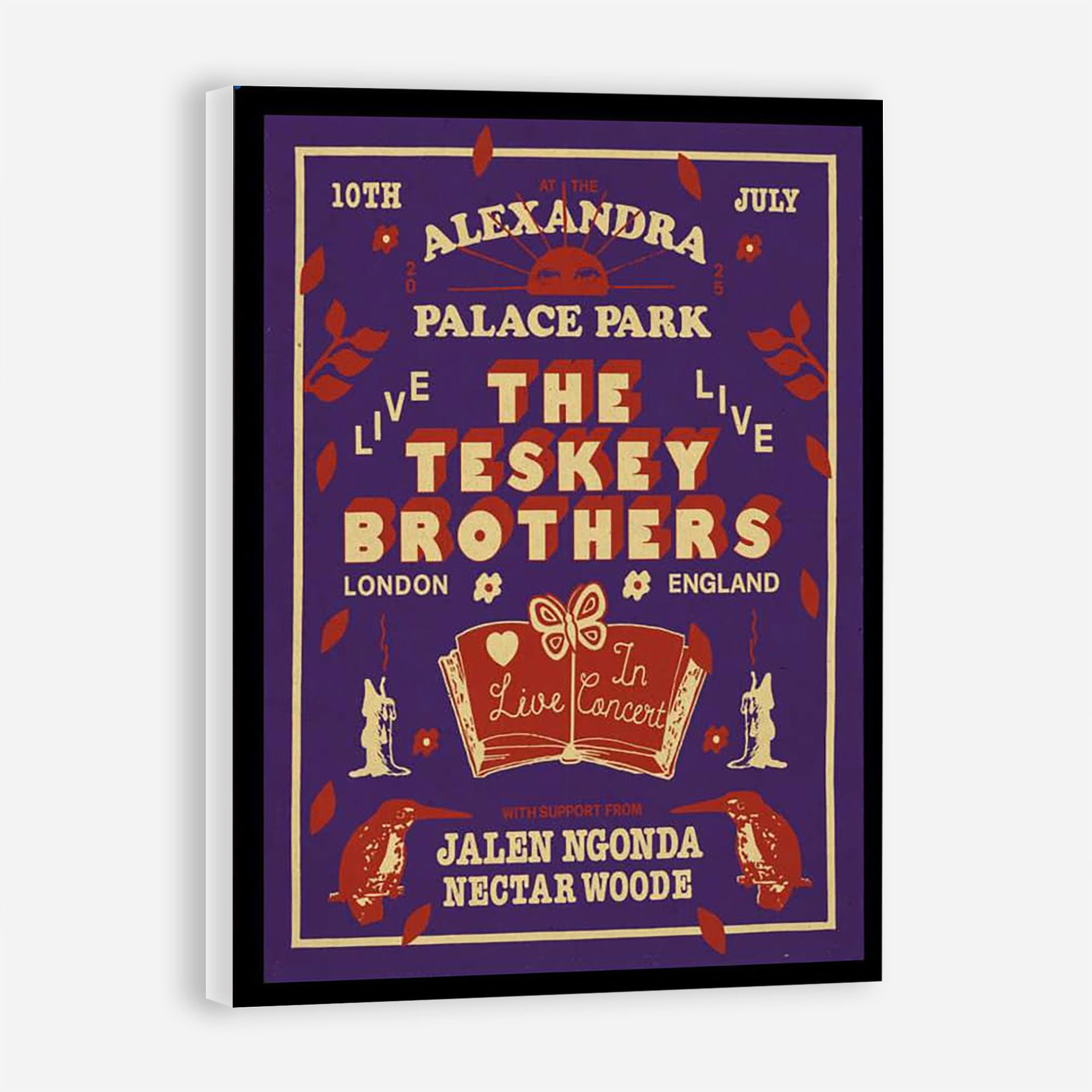 The Teskey Brothers Tour London England Jul 10 2025 Poster - Walmart.com