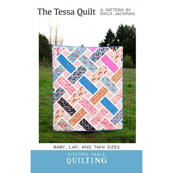 The Tessa Quilt Pattern by Kitchen Table Quilting