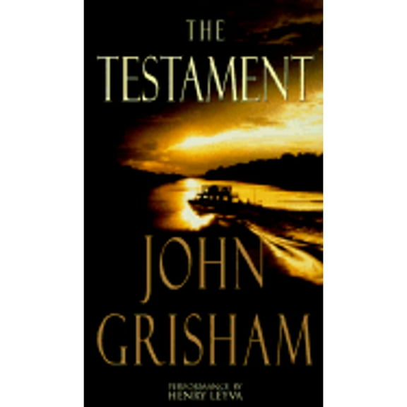 Pre-Owned The Testament (Audiobook On Cassette Tape) by John Grisham, Henry Leyva