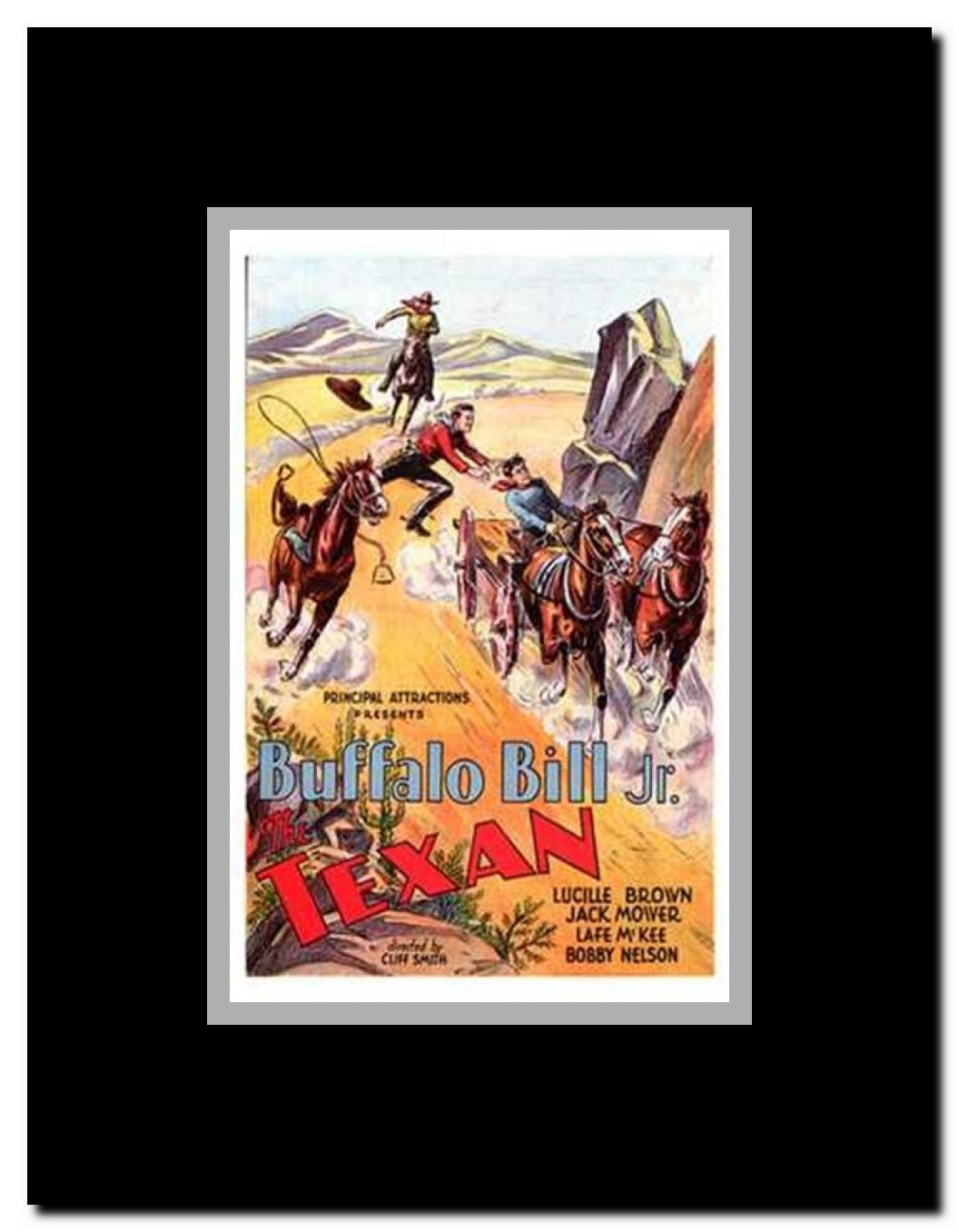 The Texans Framed Movie Poster