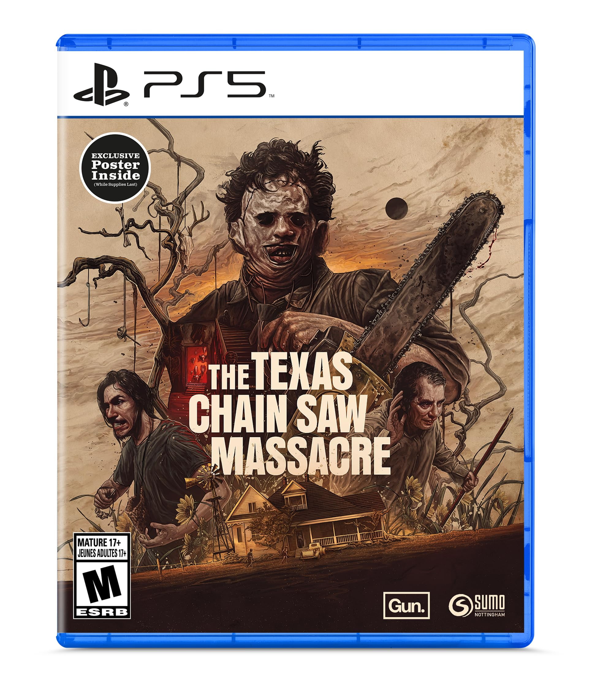 プレステ　5  4  カセット PlayStation 5 Texas Chainsaw Massacre Horror Game - Walmart.com