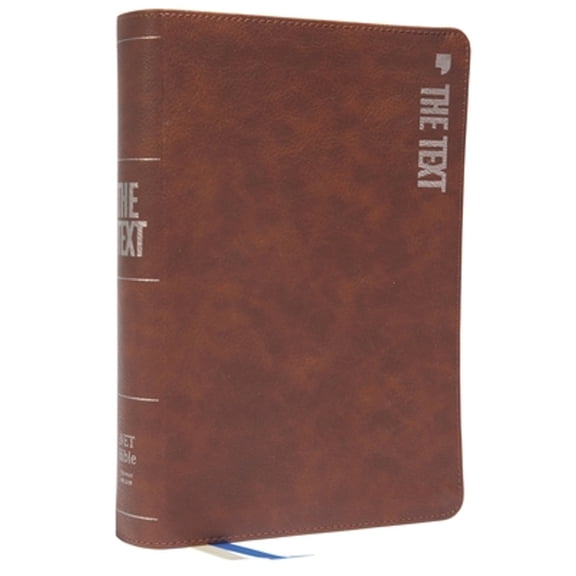 Pre-Owned The Text Bible: Uncover the Message Between God, Humanity, and You (Net, Brown Leathersoft, Comfort Print) (Imitation Leather) 078524817X 9780785248170