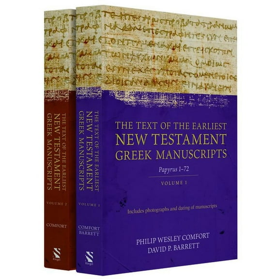 The Text of the Earliest New Testament Greek Manuscripts, 2 Volume Set, (Hardcover)