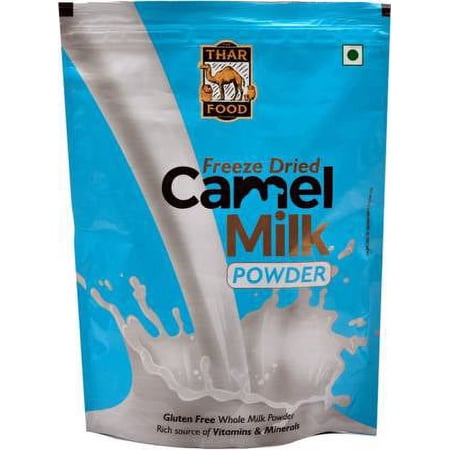 The Thar Food Pure And Freeze Dried Camel Milk-Powder - Low Fat Camel Milk-Powder For Height Growth - Boosts Immunity And Easy to Digest Camel Milk Powder