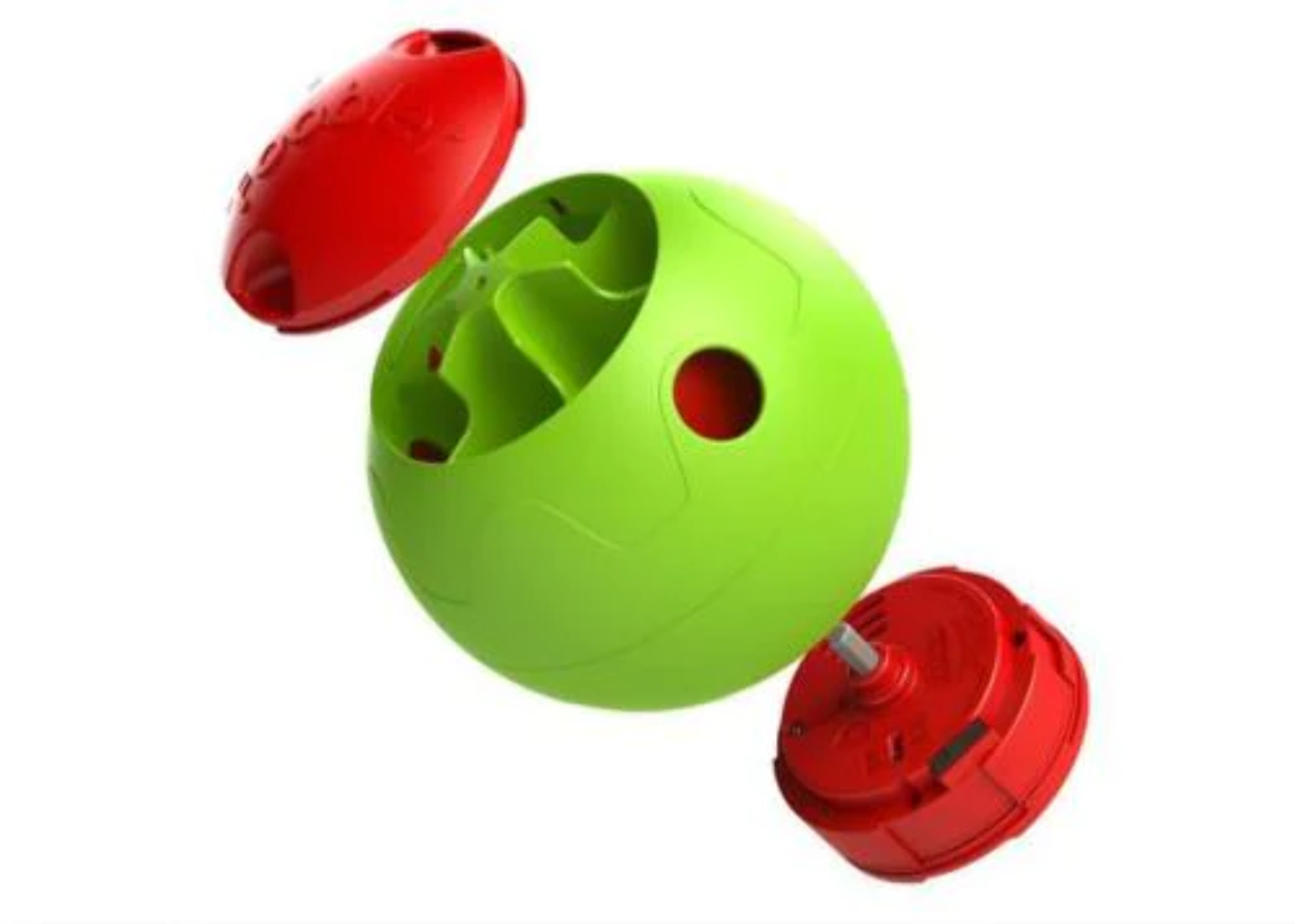 The The Foobler Timed, Self Reloading Puzzle Feeder ball toy for Dogs