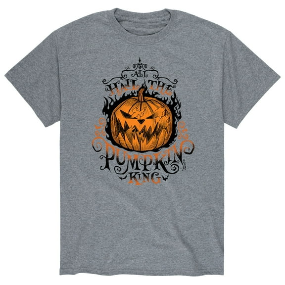 The The Nightmare Before Christmas - All Hail Pumpkin King - Men's Short Sleeve Graphic T-Shirt