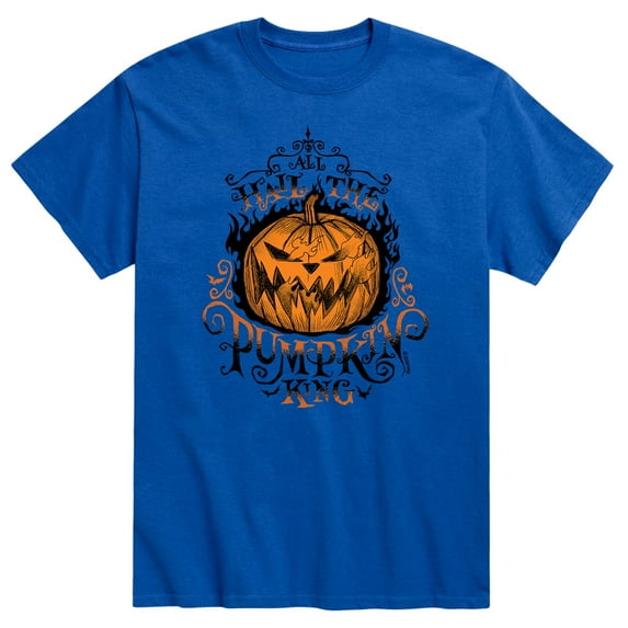 The The Nightmare Before Christmas - All Hail Pumpkin King - Men's Short Sleeve Graphic T-Shirt