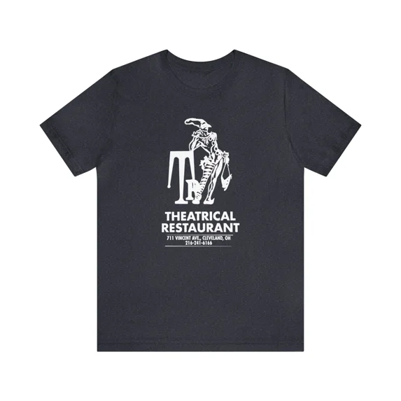 The Theatrical Restaurant Cleveland Ohio vintage ad Tshirt