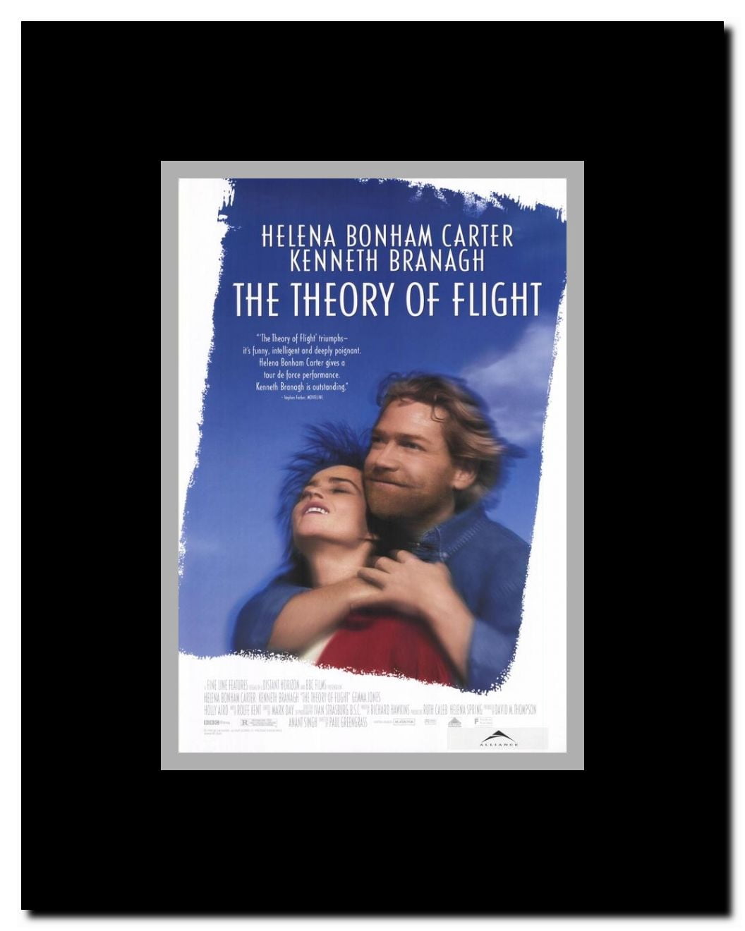 The Theory of Flight Framed Movie Poster