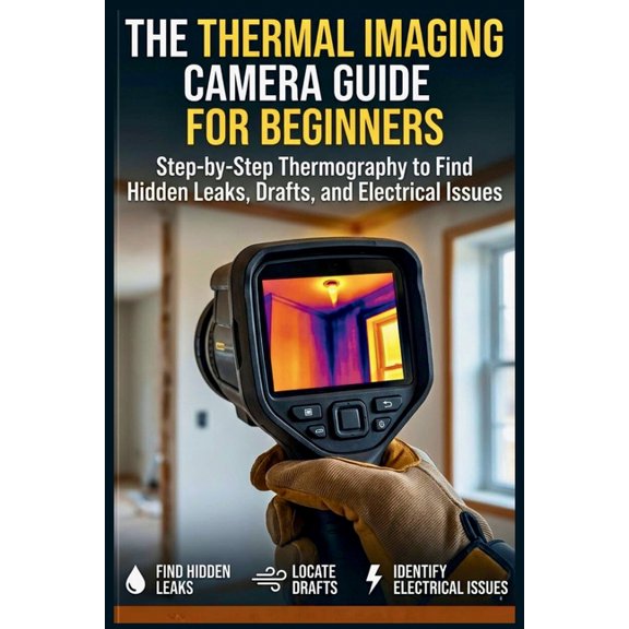 The Thermal Imaging Camera Guide for Beginners: Step-by-Step Thermography to Find Hidden Leaks, Drafts, and Electrical I, (Paperback)