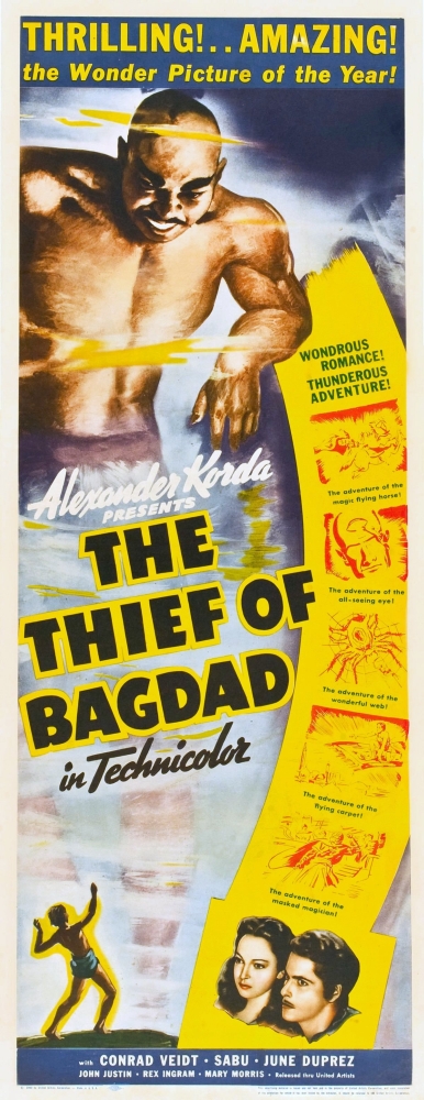 The Thief From Bagdad Canvas Art -  (11 x 17)