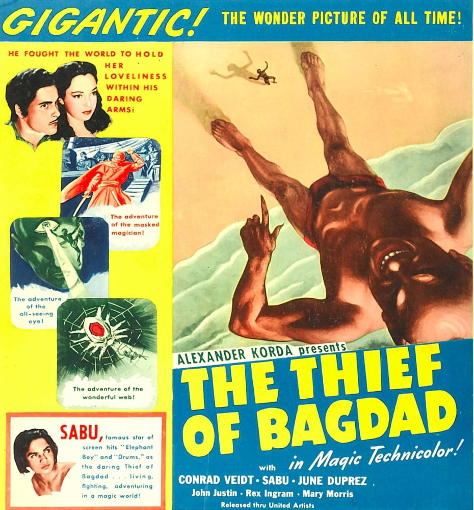 The Thief Of Bagdad Canvas Art -  (11 x 17)