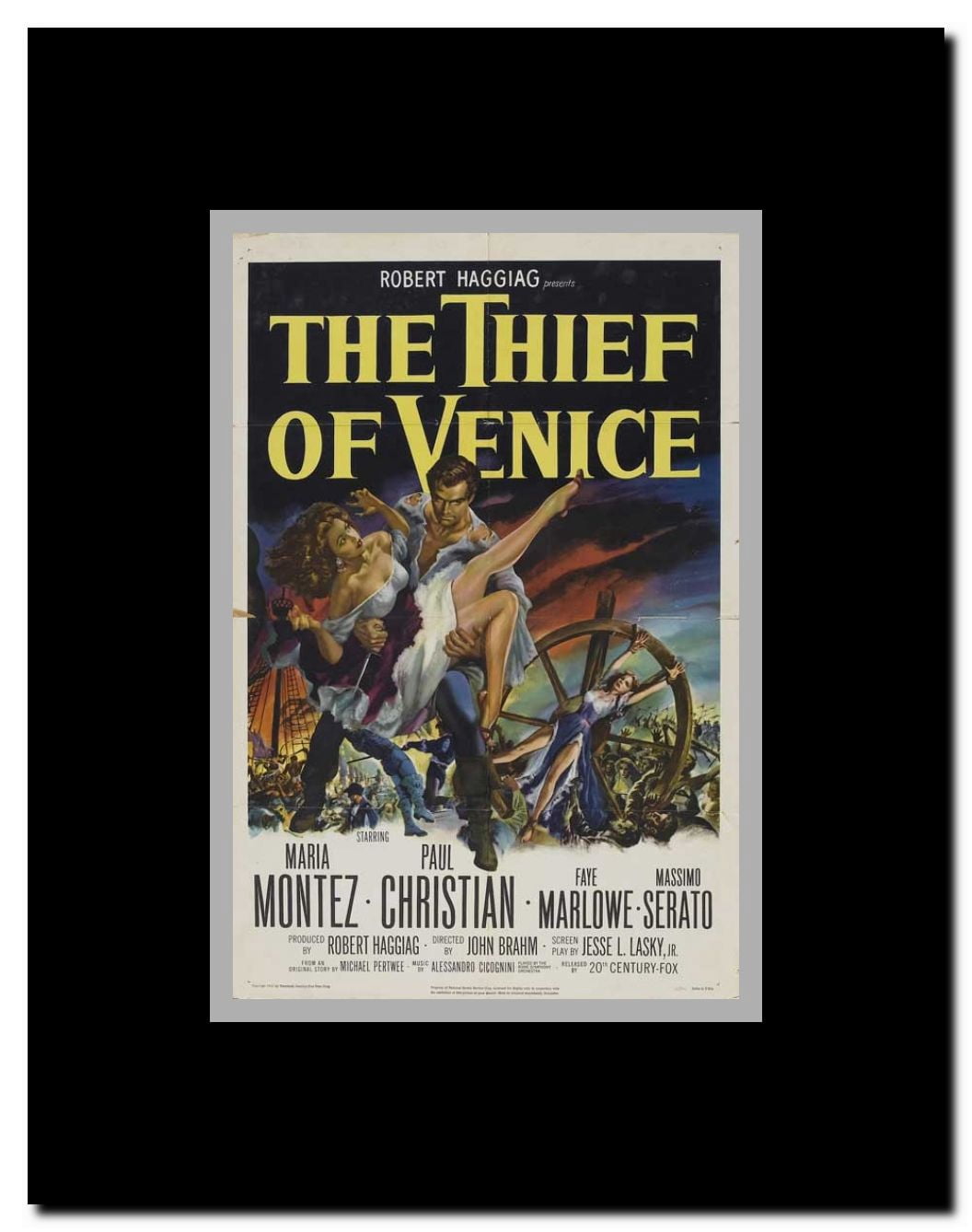 The Thief of Venice Framed Movie Poster