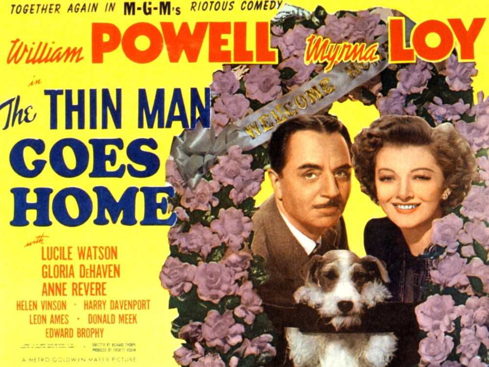 The Thin Man Goes Home Canvas Art - (28 x 22)