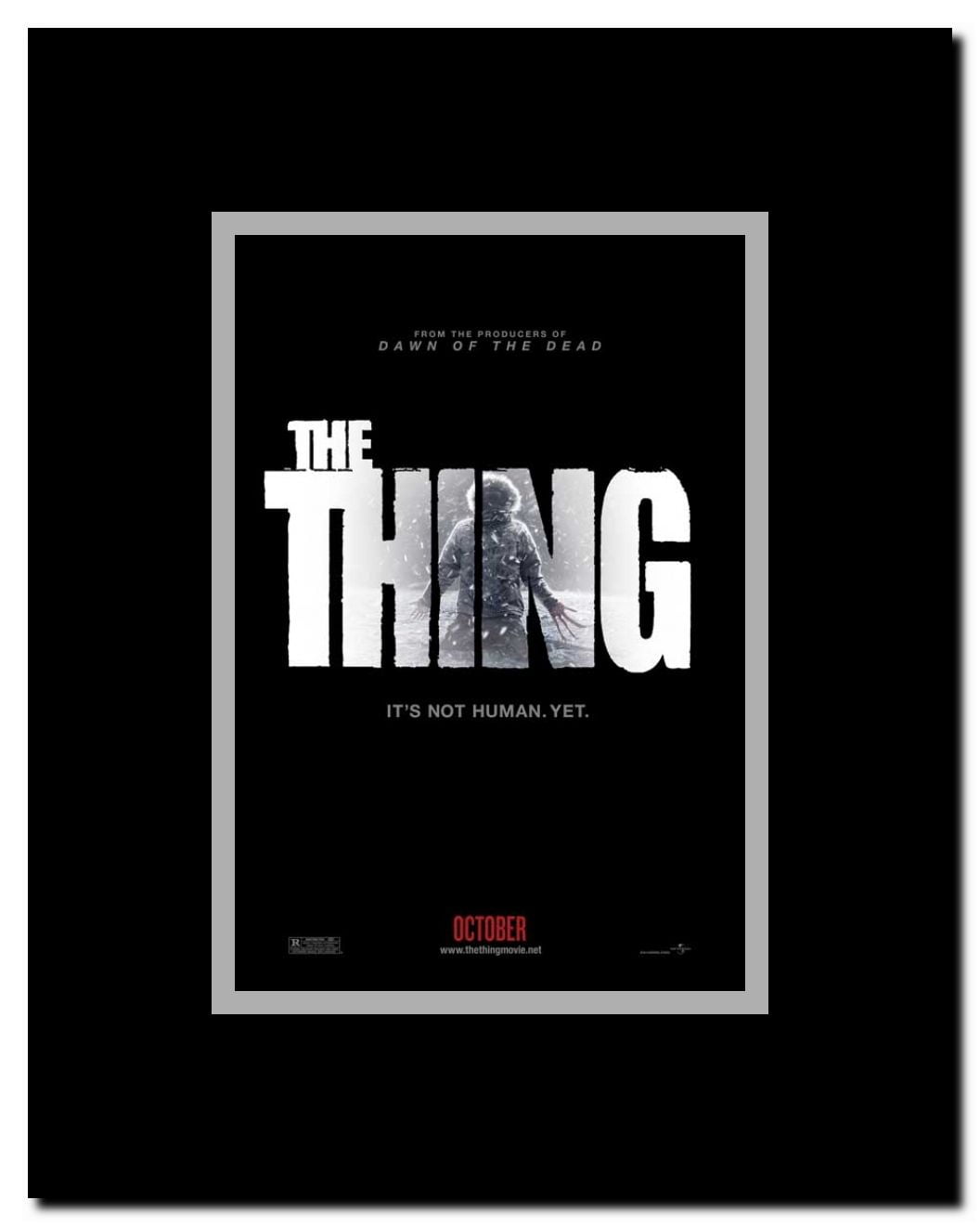 The Thing Framed Movie Poster