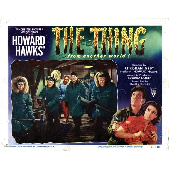 The Thing From Another World Movie Poster Masterprint (28 x 22)