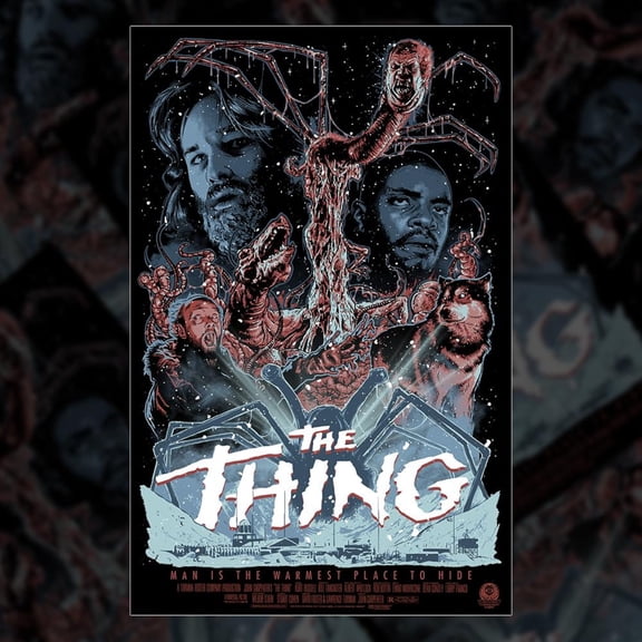 The Thing Poster, Unframed Paper Poster 8x10in